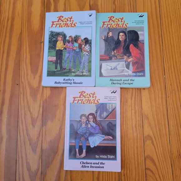 Best Friends Book Lot Hilda Stahl Summer Reading Homeschool Teacher 3 12 14 - Picture 1 of 6